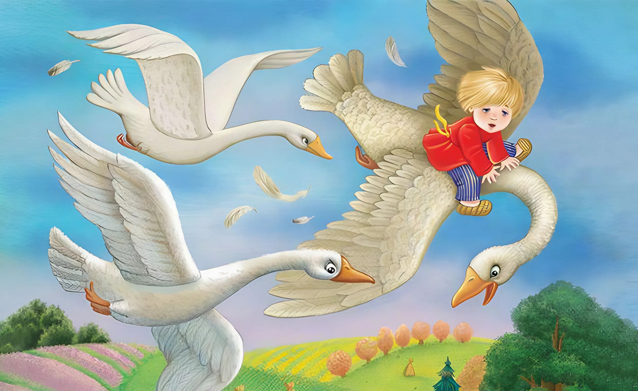 Кукольный спектакль "Гуси-лебеди"!