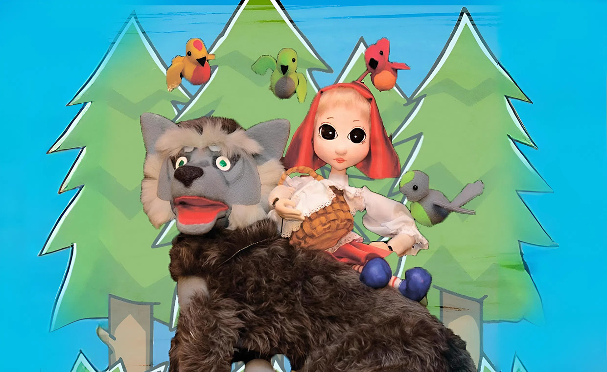 Кукольный спектакль "Красная шапочка"!