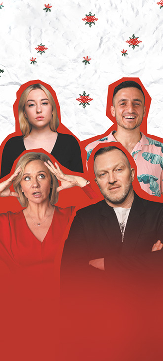 Новогодний стендап. К.Бутаков, В. Македонская, С.Гиновян